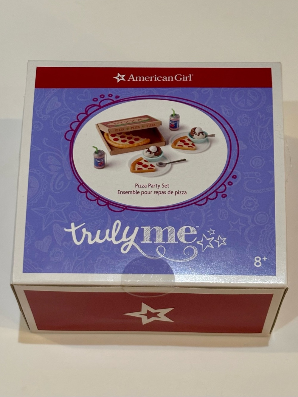 New American Girl Truly Me Pizza Party Set for 18-inch dolls.